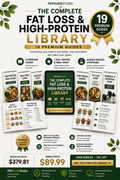 ⭐️ Complete Fat Loss & High Protein Library