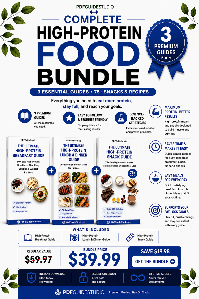 Complete High-Protein Food Bundle