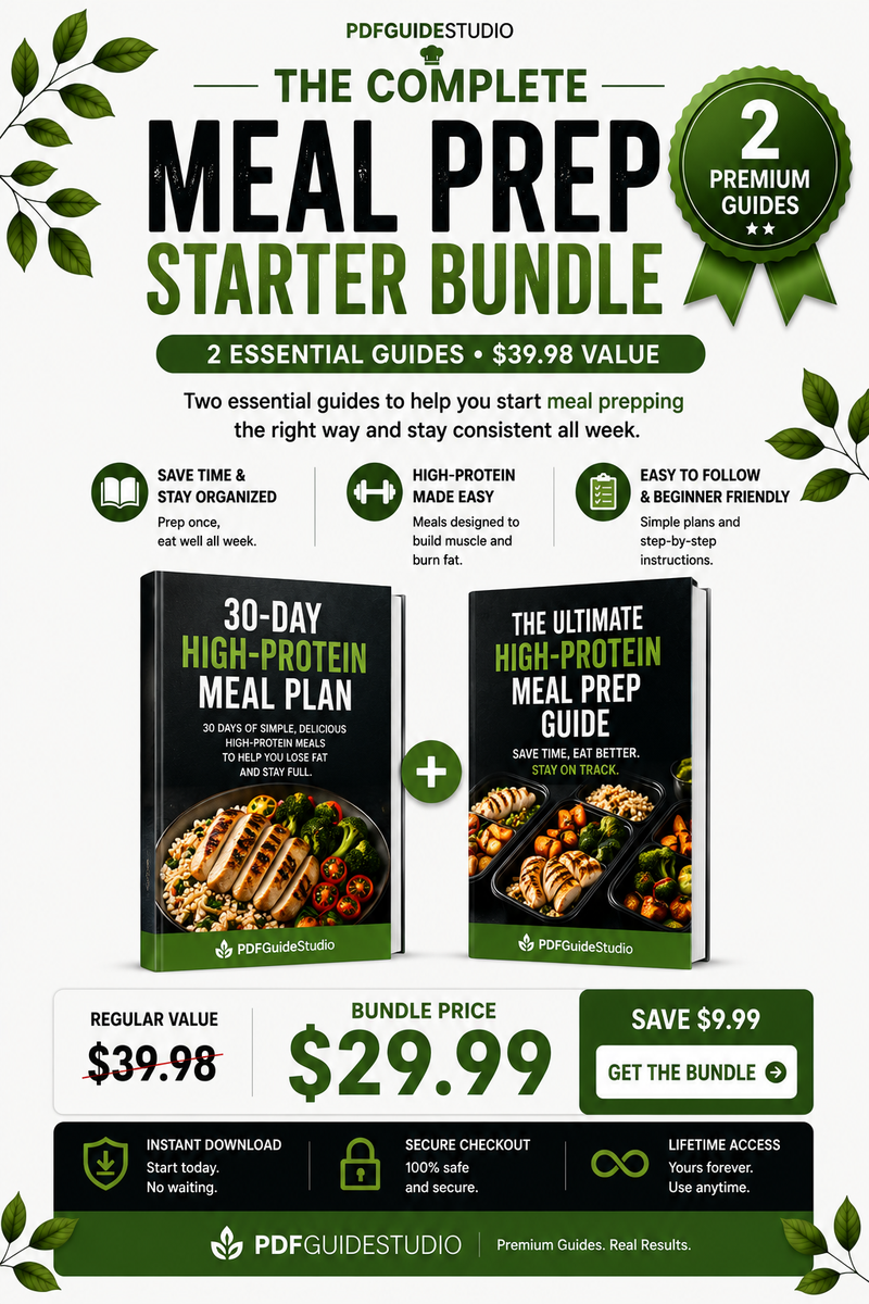 Meal Prep Starter Bundle